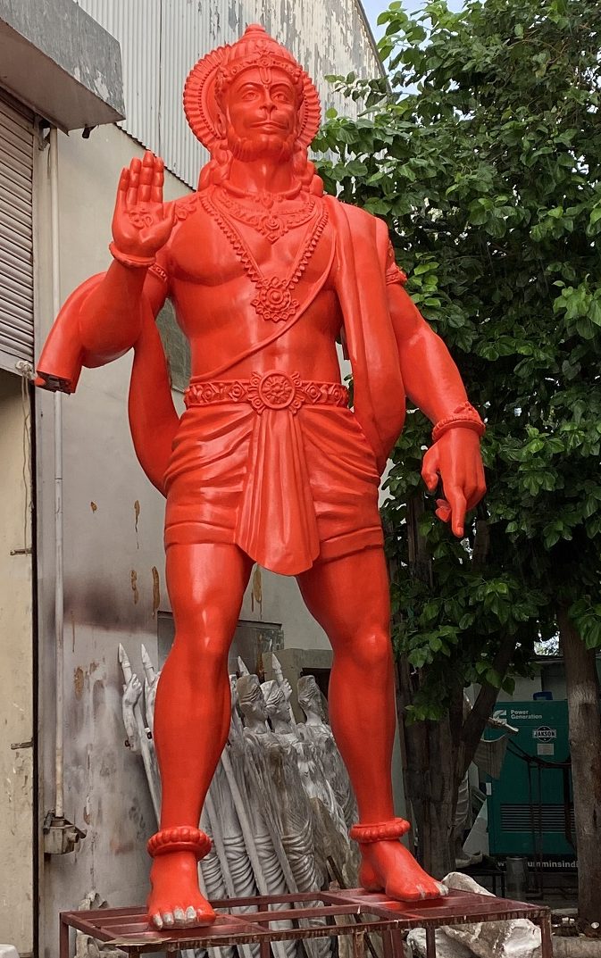 FRP 3D Hanuman Ji Sculpture
