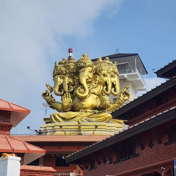 48 ft Panchamukhi Ganesha Statue | Pokhara, Nepal